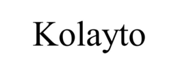 Mark drawing for KOLAYTO