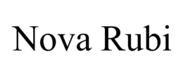Mark drawing for NOVA RUBI