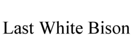 Mark drawing for LAST WHITE BISON