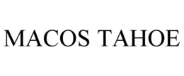 Mark drawing for MACOS TAHOE