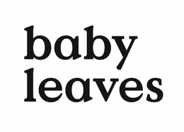 Mark drawing for BABY LEAVES
