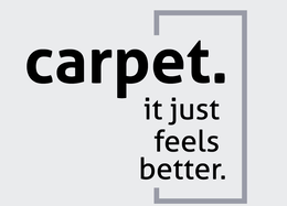 Mark drawing for CARPET. IT JUST FEELS BETTER.