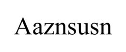 Mark drawing for AAZNSUSN