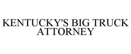 Mark drawing for KENTUCKY'S BIG TRUCK ATTORNEY