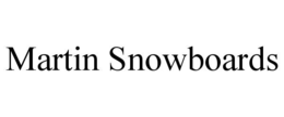 Mark drawing for MARTIN SNOWBOARDS
