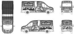 Mark drawing for AIR SOLUTIONS HEATING COOLING PLUMBING ELECTRIC SOLUTION OLUTION ELEC TRUST THE TEAM IN GREEN! CALLAIRSOLUTIONS.COM 918-347-5474