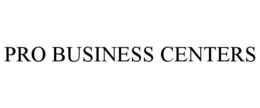 Mark drawing for PRO BUSINESS CENTERS