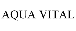 Mark drawing for AQUA VITAL