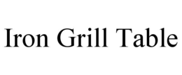 Mark drawing for IRON GRILL TABLE