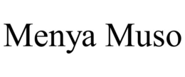 Mark drawing for MENYA MUSO