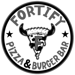Mark drawing for F FORTIFY PIZZA & BURGER BAR
