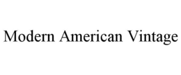 Mark drawing for MODERN AMERICAN VINTAGE