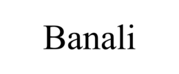 Mark drawing for BANALI