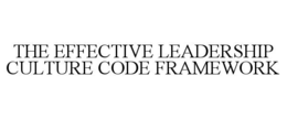 Mark drawing for THE EFFECTIVE LEADERSHIP CULTURE CODE FRAMEWORK