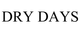 Mark drawing for DRY DAYS