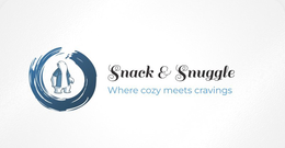 Mark drawing for SNACK & SNUGGLE WHERE COZY MEETS CRAVINGS