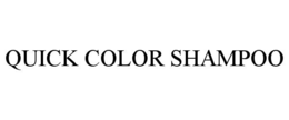 Mark drawing for QUICK COLOR SHAMPOO