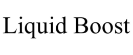 Mark drawing for LIQUID BOOST