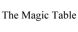 Mark drawing for THE MAGIC TABLE