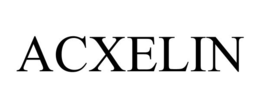 Mark drawing for ACXELIN