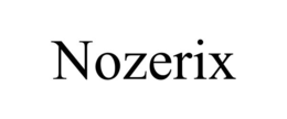 Mark drawing for NOZERIX