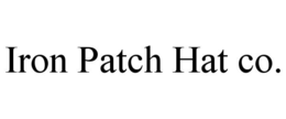 Mark drawing for IRON PATCH HAT CO.