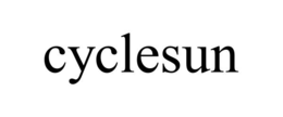 Mark drawing for CYCLESUN