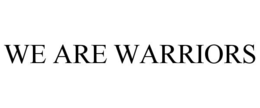 Mark drawing for WE ARE WARRIORS