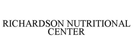 Mark drawing for RICHARDSON NUTRITIONAL CENTER