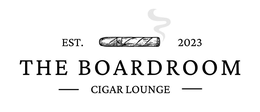 Mark drawing for THE BOARDROOM CIGAR LOUNGE EST. 2023