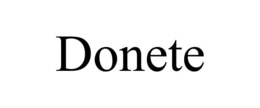 Mark drawing for DONETE