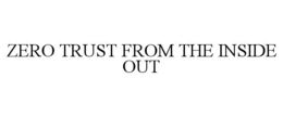 Mark drawing for ZERO TRUST FROM THE INSIDE OUT