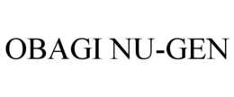 Mark drawing for OBAGI NU-GEN