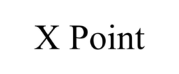 Mark drawing for X POINT