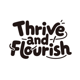 Mark drawing for THRIVE AND FLOURISH