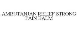 Mark drawing for AMRUTANJAN RELIEF STRONG PAIN BALM