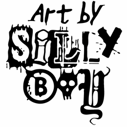 Mark drawing for ART BY SILLY BOY