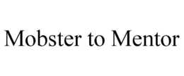 Mark drawing for MOBSTER TO MENTOR