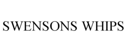 Mark drawing for SWENSONS WHIPS