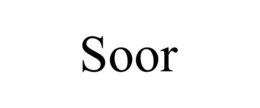 Mark drawing for SOOR