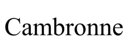 Mark drawing for CAMBRONNE