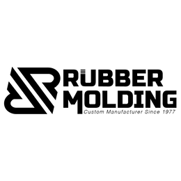 Mark drawing for RR RUBBER MOLDING CUSTOM MANUFACTURER SINCE 1977