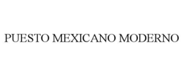 Mark drawing for PUESTO MEXICANO MODERNO