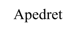 Mark drawing for APEDRET