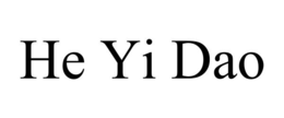 Mark drawing for HE YI DAO
