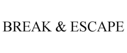 Mark drawing for BREAK & ESCAPE