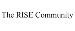 Mark drawing for THE RISE COMMUNITY