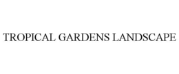Mark drawing for TROPICAL GARDENS LANDSCAPE