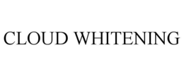Mark drawing for CLOUD WHITENING