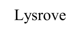 Mark drawing for LYSROVE